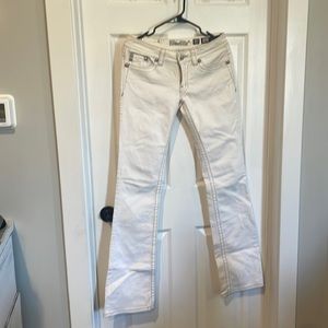 Miss me women’s white jeans